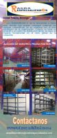 racks de carga pesada y sistemas de almacenaje